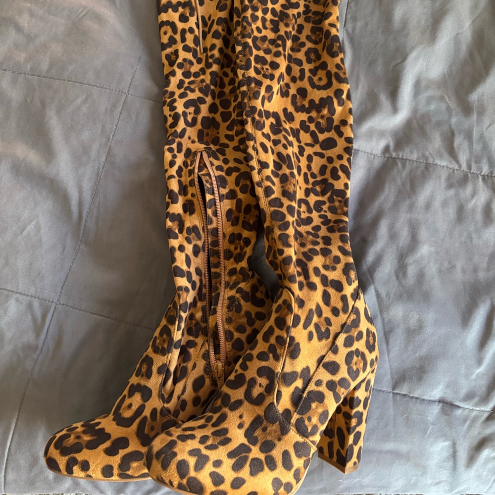 Leopard Print Pants